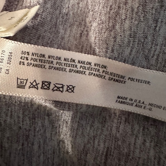 Eloise Anthropologie Grey Seamless Tank - NWOT - Size M - Picture 5 of 7